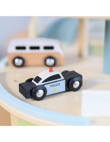 CLASSIC WORLD Drewniany 3 Poziomowy Garaż XL z Windą "Eko Strefa"