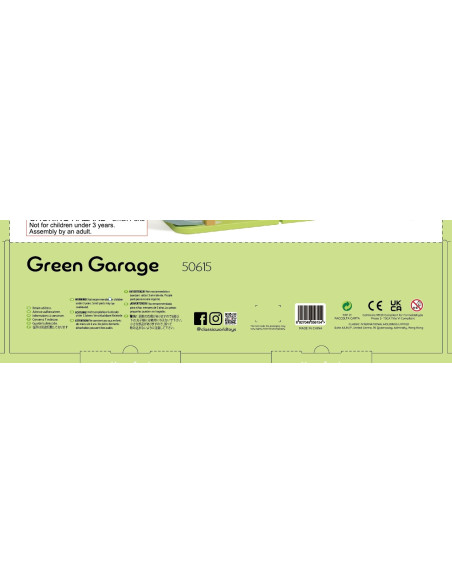 CLASSIC WORLD Drewniany 3 Poziomowy Garaż XL z Windą "Eko Strefa"