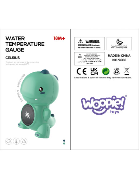 WOOPIE Termometr Do Mierzenia Temperatury Wody Niebieski