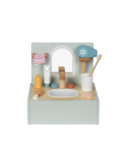 TOOKY TOY Toilet Bathroon Toaleta Drewniana Łazienka z Akcesoriami