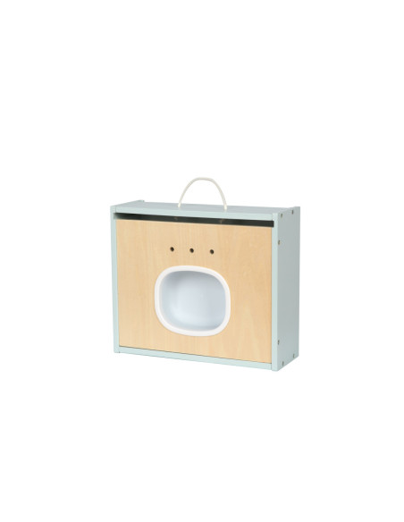 TOOKY TOY Toilet Bathroon Toaleta Drewniana Łazienka z Akcesoriami