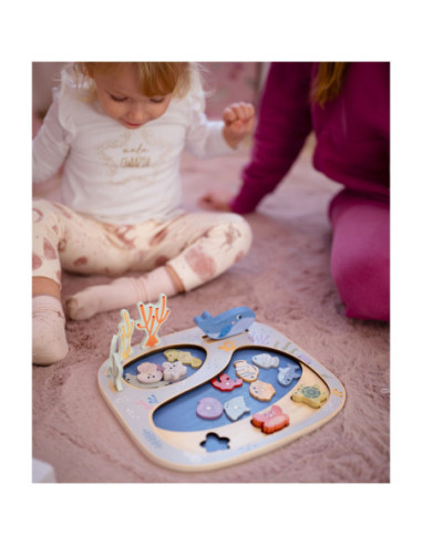 TOOKY TOY Złowić Rybkę Gra Zręcznościowa Układanka Montessori