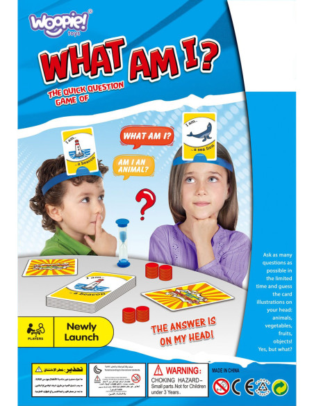 WOOPIE Gra Kim jestem