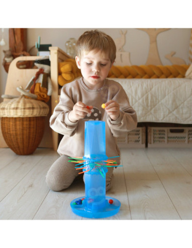 WOOPIE Gra Zręcznościowa Spadające Kulki Bierki Wyjmij Patyczki