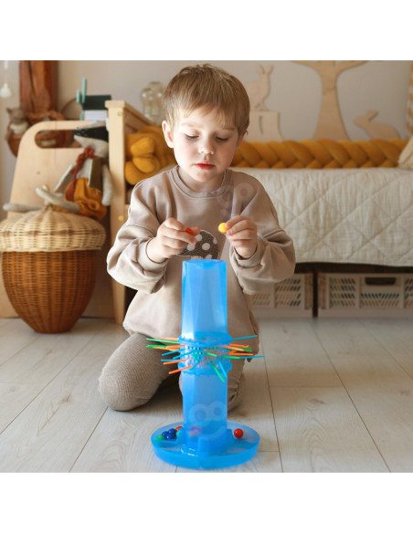 WOOPIE Gra Zręcznościowa Spadające Kulki Bierki Wyjmij Patyczki
