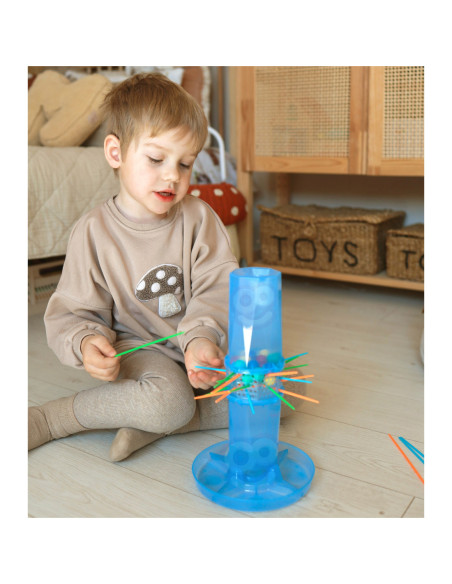 WOOPIE Gra Zręcznościowa Spadające Kulki Bierki Wyjmij Patyczki