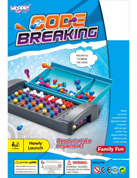 WOOPIE Gra Logiczna Łamacz Kodów Wersja Poręczna