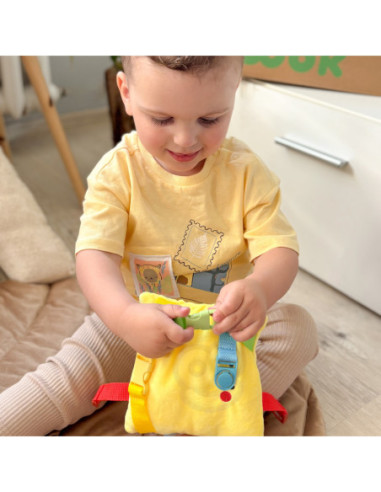 TOOKY TOY Box Pudełko XXL Montessori Edukacyjne 7w1 Sensoryczne 22-24 Mies