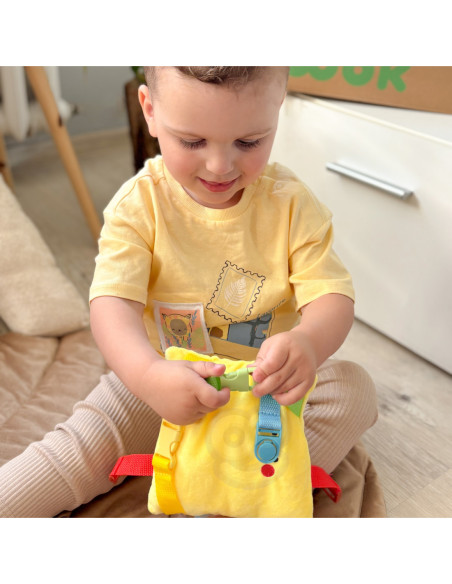 TOOKY TOY Box Pudełko XXL Montessori Edukacyjne 7w1 Sensoryczne 22-24 Mies