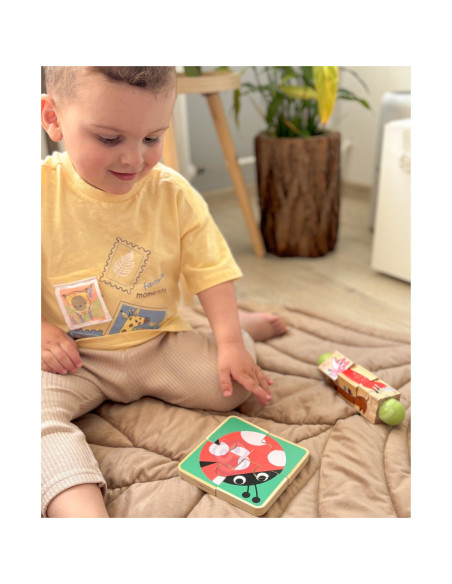 TOOKY TOY Box Pudełko XXL Montessori Edukacyjne 7w1 Sensoryczne 22-24 Mies