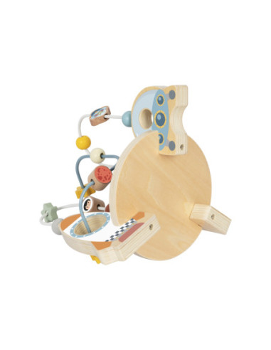 TOOKY TOY Drewniana Rakieta Pętla Motoryczna Labirynt