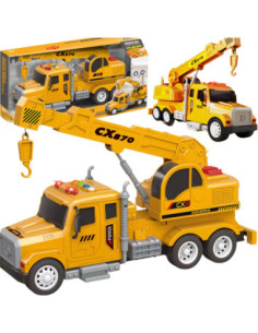 WOOPIE Interaktywny Dźwig z Ruchomym Hakiem Ciężarówka 1:14