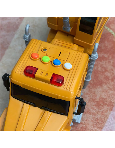 WOOPIE Interaktywny Dźwig z Ruchomym Hakiem Ciężarówka 1:14