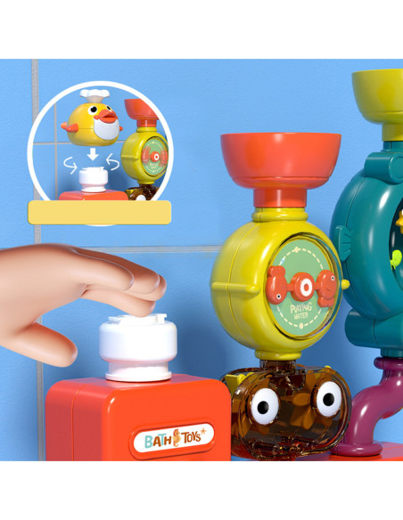 WOOPIE BABY Zabawka do Kąpieli Przelewowa Kołowrotek + Kubeczeki Przelewowy