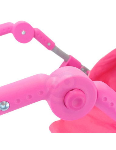 WOOPIE ROYAL Wózek dla Lalek 4w1 Nosidełko Blokowane Kółka