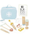 TOOKY TOY Drewniany Zestaw Małego Lekarza Doktora w Walizce z Akcesoriami