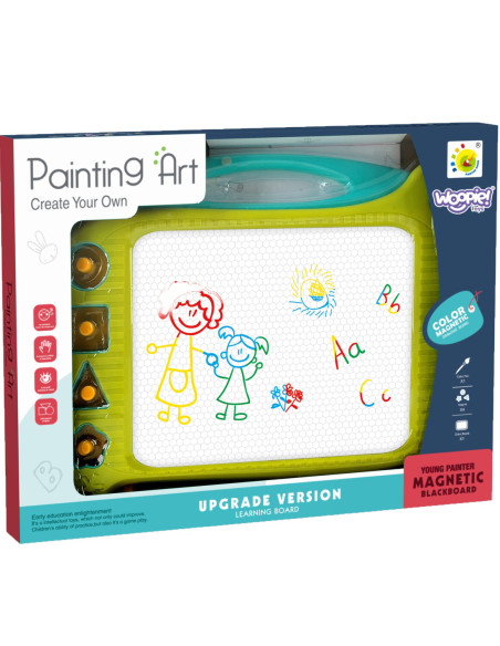 WOOPIE Znikopis Tablica Magnetyczna Kolorowa 8szt