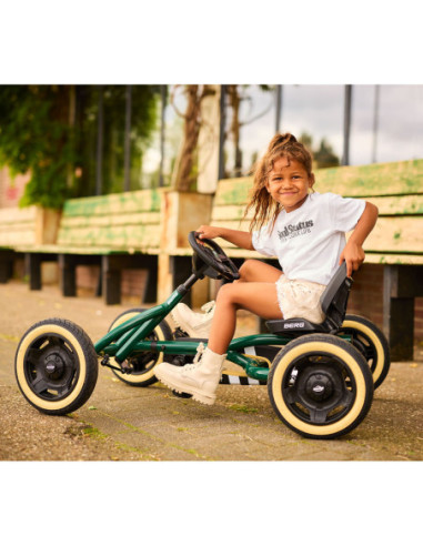 BERG Gokart Na Pedały Buddy Retro Green do 50 kg