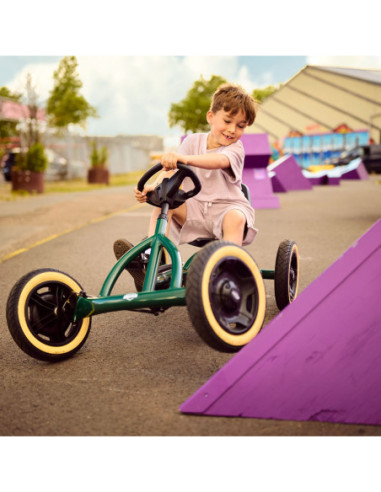 BERG Gokart Na Pedały Buddy Retro Green do 50 kg