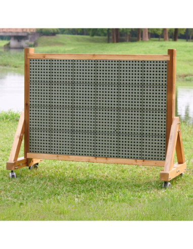 MASTERKIDZ Drewniana Ściana Tablica XXL Naukowa Kreatywna STEM WALL Outdoor