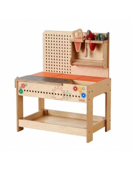 MASTERKIDZ Drewniany Warsztat Edukacyjny STEM Na Narzedzia