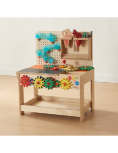 MASTERKIDZ Drewniany Warsztat Edukacyjny STEM Na Narzedzia 2