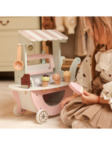 WOOPIE GREEN Lodziarnia XXL Wózek z Lodami