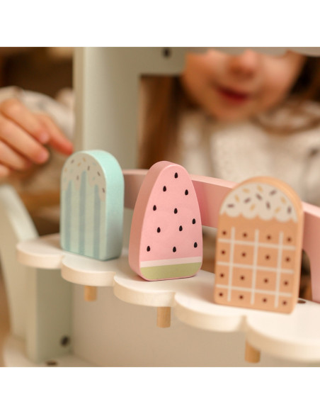 WOOPIE GREEN Lodziarnia XXL Wózek z Lodami