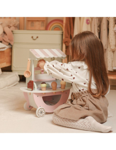 WOOPIE GREEN Lodziarnia XXL Wózek z Lodami