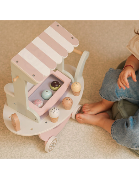 WOOPIE GREEN Lodziarnia XXL Wózek z Lodami