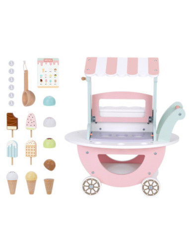 WOOPIE GREEN Lodziarnia XXL Wózek z Lodami