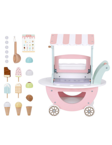 WOOPIE GREEN Lodziarnia XXL Wózek z Lodami