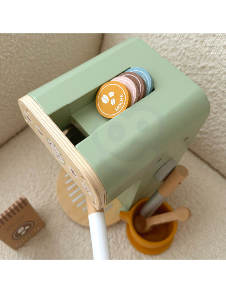 WOOPIE GREEN Drewniany Eksperes do Kawy 25EL Cukiernia Barista