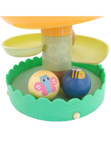 WOOPIE GREEN Drewniany Kulodrom Tor Kulkowy 6EL Sensoryczne Edukacyjny