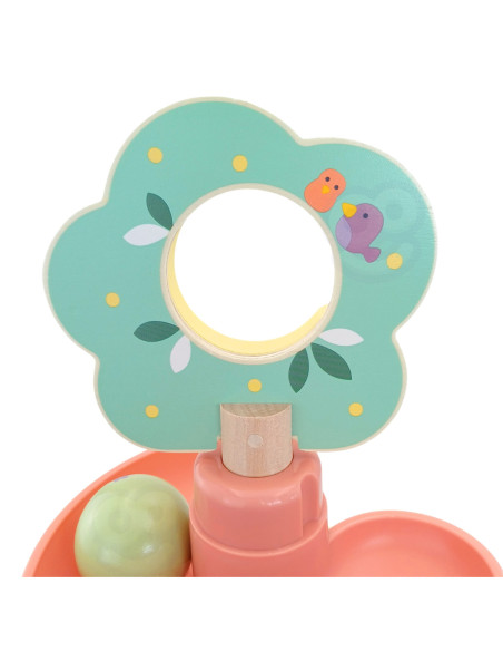 WOOPIE GREEN Drewniany Kulodrom Tor Kulkowy 6EL Sensoryczne Edukacyjny