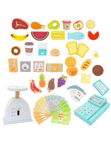 WOOPIE GREEN Duży Wielofunkcyjny Drewniany Straga 73EL