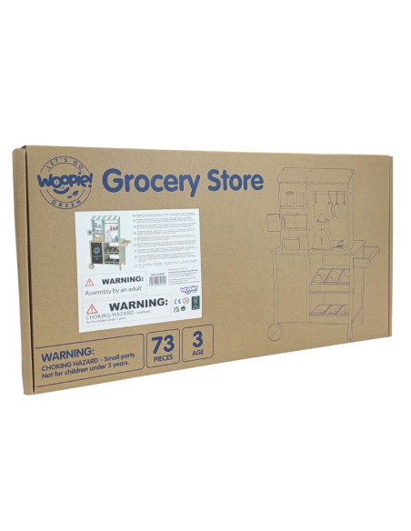 WOOPIE GREEN Duży Wielofunkcyjny Drewniany Straga 73EL