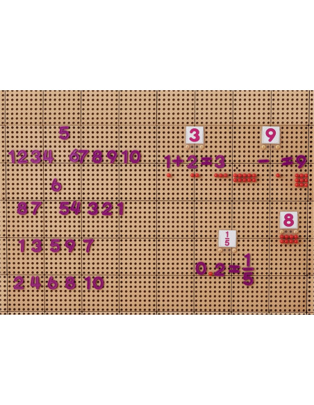 MASTERKIDZ Zestaw Cyferek 82 Elementów Do Nauki Liczenia