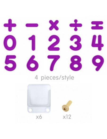 MASTERKIDZ Zestaw Cyferek 82 Elementów Do Nauki Liczenia