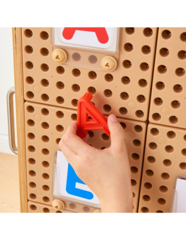 MASTERKIDZ Alfabet Zestaw 122 Liter Dużych i Małych