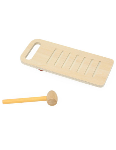 VIGA Drewniany Zestaw Wybijanka + Cymbałki 2w1