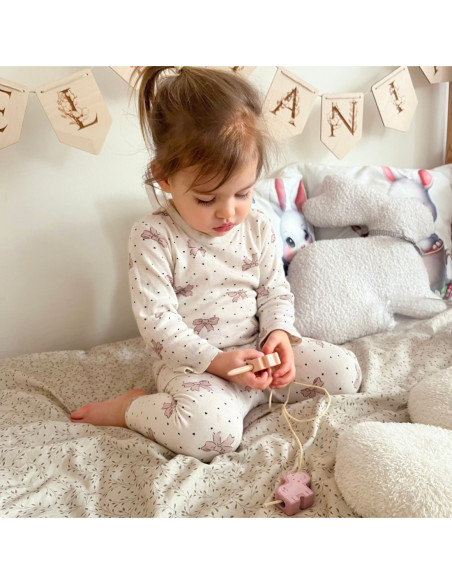 WOOPIE GREEN Drewniana Nawlekanka Klocki Przeplatanka ZOO Montessori13 EL