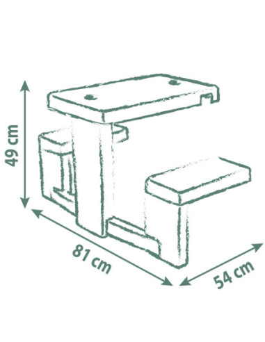 Smoby Stolik Piknikowy