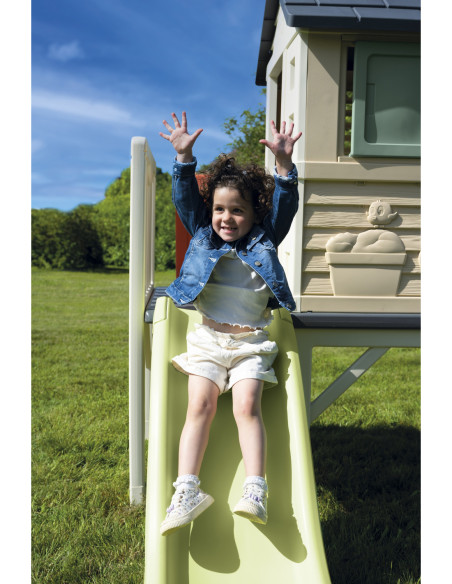 Smoby Domek Na Palach Ze Zjeżdżalnią