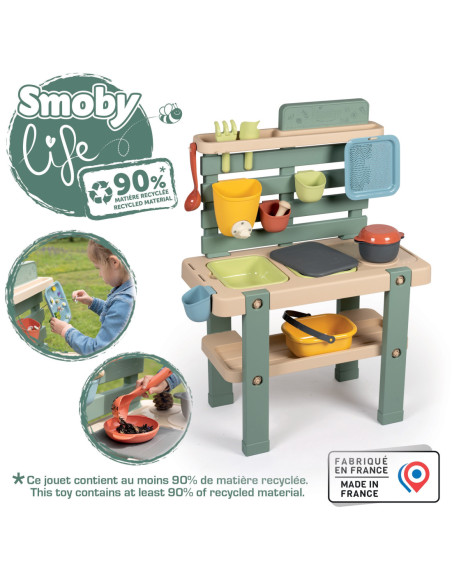 Smoby Life Kuchnia do zabawy wodą i piaskiem