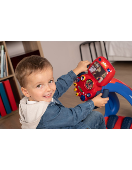 Smoby Symulator jazdy Spidey ze światłem i dźwiękiem