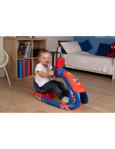Smoby Symulator jazdy Spidey ze światłem i dźwiękiem