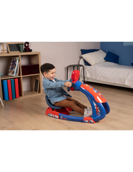 Smoby Symulator jazdy Spidey ze światłem i dźwiękiem