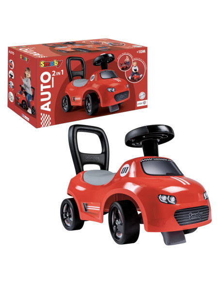 Smoby Czerwony Jeździk z klaksonem Ride-On