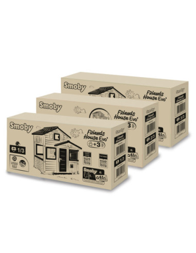 Smoby Life Domek ogrodowy Evo